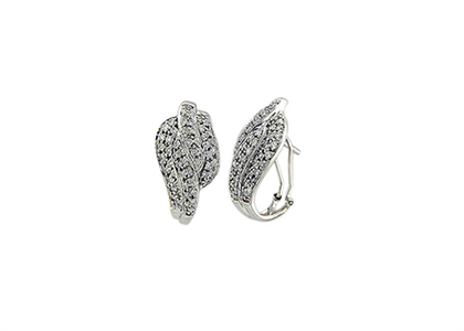 Rhodium Plated | Fashion Earrings